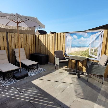 Luxe Kamer Langendam 48 Met Prive Terras Zoutelande Esterno foto