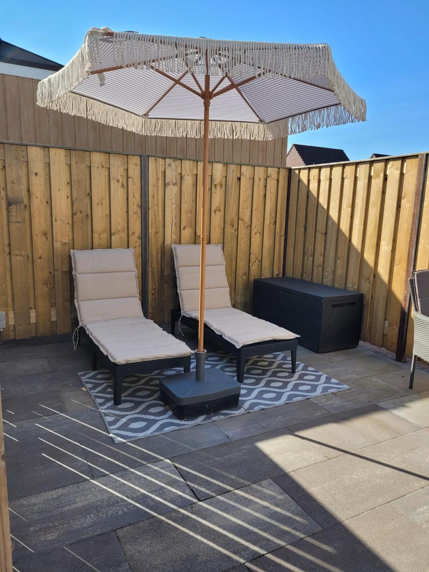 Luxe Kamer Langendam 48 Met Prive Terras Zoutelande Esterno foto