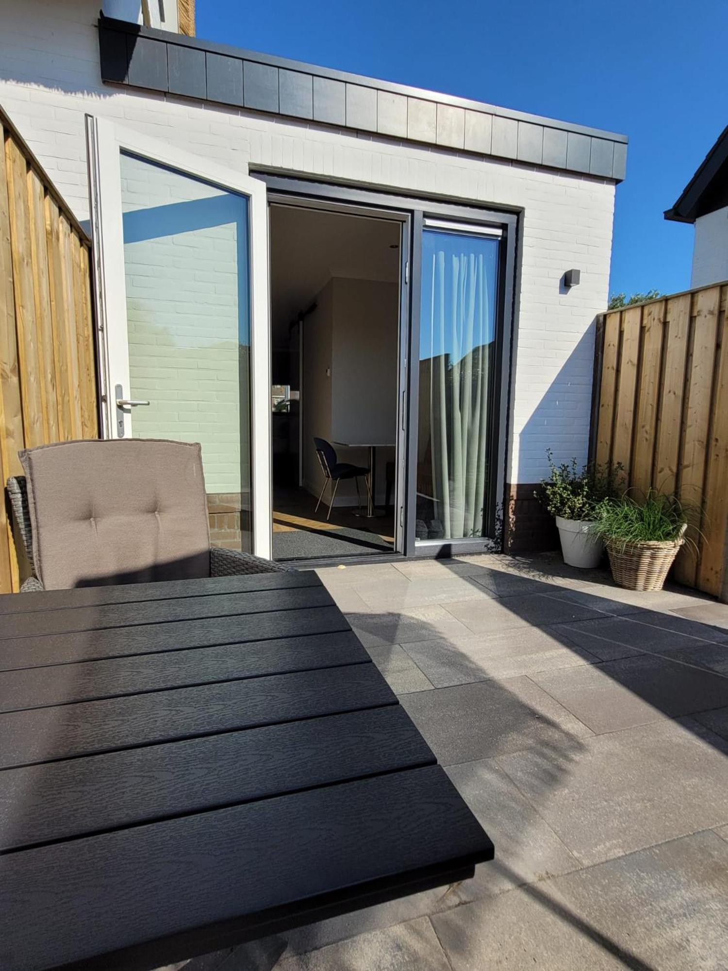 Luxe Kamer Langendam 48 Met Prive Terras Zoutelande Esterno foto